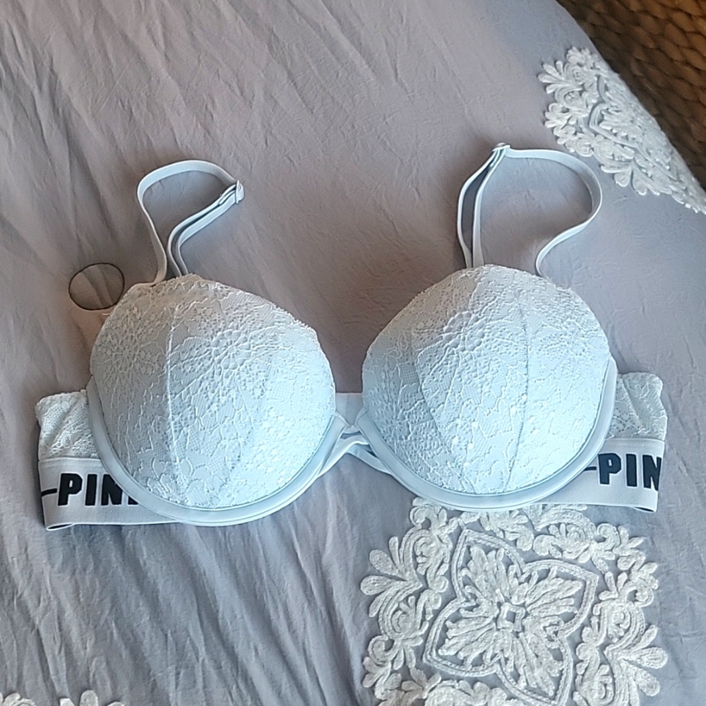 PINK Lace bra